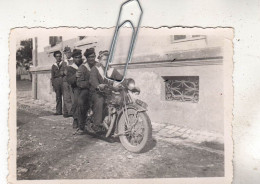 PHOTO MOTO  ANCIEN  A IDENTIFIER MARINS FRANCAIS - Automobile