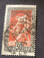 France 185  30c Brun Jeux Olympiques De 1924 - Usati