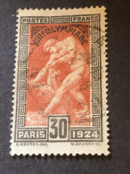 France 185  30c Brun Jeux Olympiques De 1924 - Gebraucht