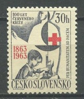 TCHECOSLOVAQUIE 1963 N° 1283 ** Neuf MNH Superbe Croix Rouge Red Cross Enfant Children - Ongebruikt