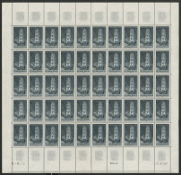 N° 1504 1 Fr RODEZ Feuille Complète De 50 Ex. ** MNH Cote 40 € + Coin Daté 5/5/67 Voir Suite - Full Sheets