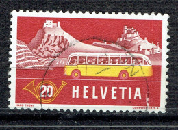 Postes Automobiles Alpestres : Le Valais En été - Used Stamps