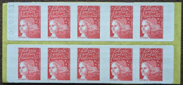 3085a-C3 Date 07.05.01 Carnet TVP Rouge Luquet Type II Faciale De 14.30€ - Modern : 1959-…