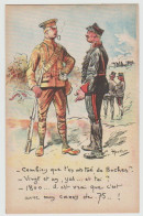 Militaire - Guerre 14-18 / Humour, Caricature, Satire : " Combien Que Tu As Tué De Boches ? ... ". Illustrateur Henriot. - Guerre 1914-18