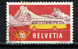 Postes Automobiles Alpestres : Le Valais En été - Used Stamps