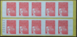 3085a-C3 Date 07.05.01 Carnet TVP Rouge Luquet Type II Faciale De 14.30€ - Moderni : 1959-…