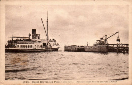 N°3715 W -cpa Saint Brévin Les Pins -bateau De St Nazaire à Mindin- - Saint-Brevin-les-Pins