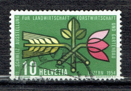 Série De Propagande : 11ème Exposition D'agriculture, Sylviculture Et Horticulture à Lucerne - Used Stamps