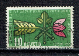 Série De Propagande : 11ème Exposition D'agriculture, Sylviculture Et Horticulture à Lucerne - Used Stamps