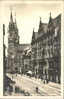 72060342 Nuernberg Koenigstrasse Lorenzkirche Kunstgewerbehaus Nuernberg - Nuernberg