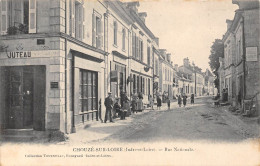 37-CHOUZE-SUR-LOIRE- RUE NATIONALE - Otros & Sin Clasificación