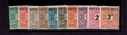 COLONIE FRANCAISE - HAUTE VOLTA - TAXE N°1/8 * - Timbres-taxe