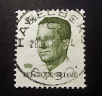 Belgie Belgique - 1985 - OPB/COB N° 2160 ( 1 Value )  Koning Boudewijn Type Velghe  Obl. Harelbeke - Gebruikt