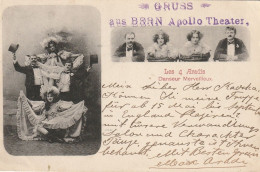 SUISSE - GRUSS AUS BERNE - APOLLO THEATER - LES ARADIS - DANSEUR MERVEILLEUX - PRECURSEUR 1899 - Berna