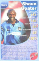 Soccer Sport Card Shaun Goater, Bermuda, Toptrumps Nr. Efsane - Tarjetas