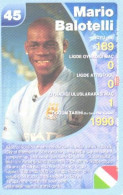 Soccer Sport Card Mario Balotelli, Italy, Toptrumps Nr. 45 - Trading-Karten