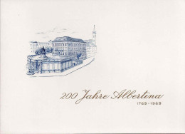 FDC 200 Jahre Albertina Vom 26.9.1969  -  ANK 1337 - 1344   Kat. Preis 9.- - FDC