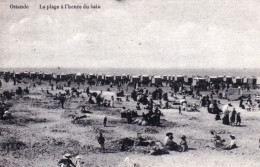 OOSTENDE - OSTENDE - La Plage A L'heure Du Bain - Oostende