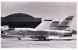 Photo Originale - Airplane - Plane - Aviation - Militaria - Avion  Militaire Vought F-8 Crusader - Luftfahrt