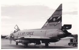 Photo Originale - Airplane - Plane - Aviation - Militaria - Avion Convair F-102 Delta Dagger - Aviation