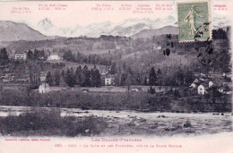 64 - PAU - Le Gave Et Les Pyrenees , Vue De La Place Royale - Pau