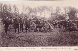60 - Oise -  Dragons Francais Campés A CHOISY Au BAC - Militaria - Guerre 1914 - Other & Unclassified