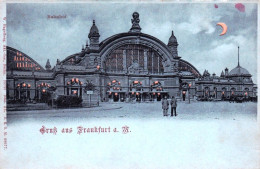 Gruss Aus FRANKFURT - Bahnhof - Frankfurt A. Main