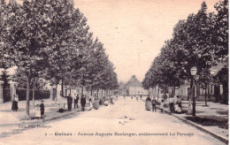 62 - Pas De Calais -  GUINES - Avenue Auguste Boulanger - Anciennement Le Parcage - Animée - Guines
