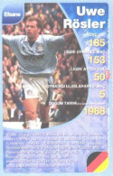 Soccer Sport Card Uwe Rösler, Germany, Toptrumps Nr. Efsane - Trading-Karten