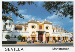 - SEVILLA. - Plaza De Toros De La Maestranza. -  - Format: 17cm X 12cm - Scan Verso - - Sevilla