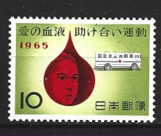 JAPON. N°809 De 1965. Don Du Sang. - Medicine