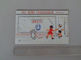 (Buvard Publicitaire - Chaussures...) -  Chaussures " BALLY " - Au Bon Chausseur à  Air-sur-la Lys........voir Scans - Zapatos