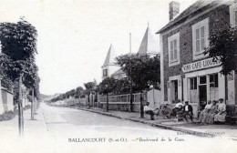 91  BALLANCOURT  CAFE BOULEVARD DE LA GARE - Ballancourt Sur Essonne