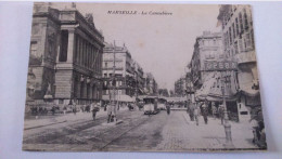 Carte Postale Ancienne ( AA5 ) De Marseille , La Canebiére - Canebière, Stadtzentrum