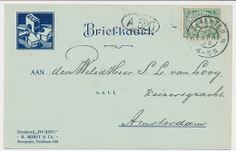 Firma Briefkaart Deventer 1906 - Drukkerij - Ohne Zuordnung