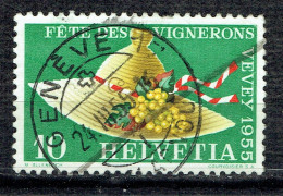 Série De Propagande : Chapeau Vaudois (Fête Des Vignerons à Vevey) - Used Stamps