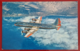 ADVERTISING POSTCARD - AMERICAN AIRLINES, FIRST WITH JETS ACROSS THE U.S.A. - Dirigibili