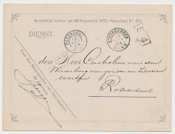 Kleinrondstempel Steenbergen 1894 - Non Classés