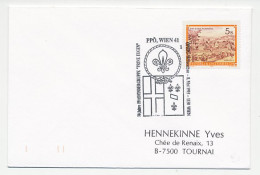 Cover / Postmark Austria 1993 Scouting - Otros & Sin Clasificación