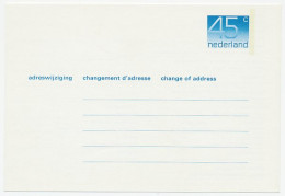 Verhuiskaart G. 46 - Postwaardestukken