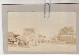 PHOTO  GUERRE CHAR TANK WW1 CAMIONS FRANCAIS - Automobile