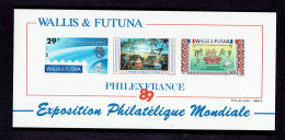 WALLIS ET FUTUNA - BF N°4 NON DENTELE ** MNH TB - 1989 - Unused Stamps