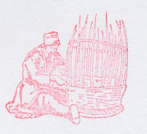 Meter Cut Netherlands 2002 Basket Weaver - Basket Maker - Autres & Non Classés