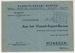 Treinblokstempel : Winterswijk - Apeldoorn D 1935 - Non Classés