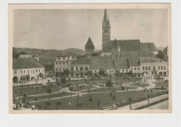 Romania - Sibiu Medias Mediasch - Piata Markt Market Evangelische Kirche Evangelical Church Eglise Evangelique - Romania