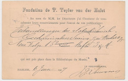 Briefkaart G. 71 Particulier Bedrukt Haarlem - Duitsland 1907 - Postal Stationery