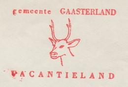 Meter Cover Netherlands 1969 Deer - Balk - Other & Unclassified