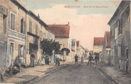 77-MONTHYON- RUE DE LA REPUBLIQUE - Andere & Zonder Classificatie