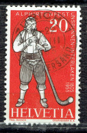 Série De Propagande : Joueur De Cor Des Alpes Du XIXème Siècle (Fête Des Bergers Et Des Costumes à Interlaken) - Used Stamps