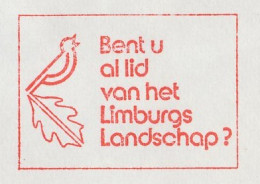 Meter Cover Netherlands 1986 Bird - Otros & Sin Clasificación